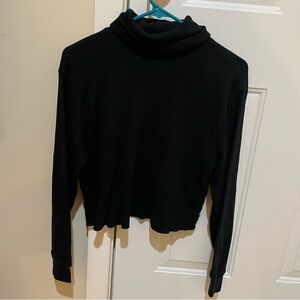 TNA black turtleneck size S